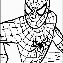 Splendid Coloring Pages Free Printable Christmas Print Spider Man Color Sheets Drawing Kids Sheet Birthday