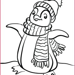 Excellent Clever Photos Winter Coloring Pages For Kids Playing Snow