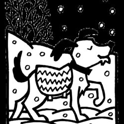 Worthy Winter Coloring Pages Print