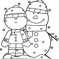 Sterling Snowing Coloring Pages Home Snowman Sheet