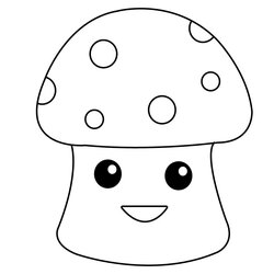 Magnificent Mushroom Coloring Pages Kids Prints