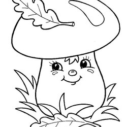 Exceptional Cute Mushroom Printable Coloring Page Download Print Or Color Online