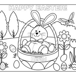 Sterling Easter Coloring Pages Kids Print
