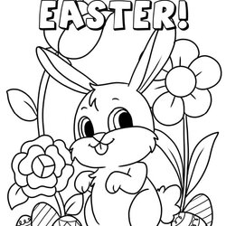 The Highest Standard Coloring Pages Free Printable Happy Easter