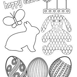 Spiffing Party Simplicity Free Easter Kids Coloring Pages And More Printable Templates Worksheet Worksheets