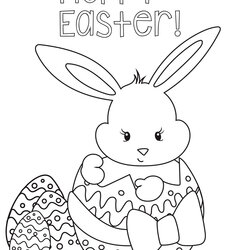 Perfect Easter Coloring Pages Best For Kids Happy Free