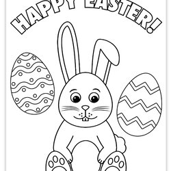 Tremendous Free Printable Easter Coloring Page And Paint