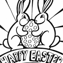 Cool Easter Coloring Sheets Dr Odd Pages Printable Kids Happy Bunny Say Rabbit Religious Print Colouring