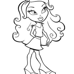 Outstanding Free Printable Coloring Pages For Kids Doll Color Print Sheet