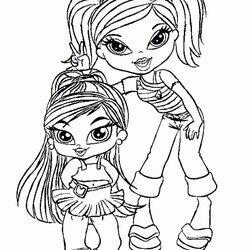 Super Get This Dolls Coloring Pages Print