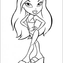Peerless Get This Dolls Coloring Pages Print