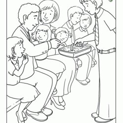 Terrific Nursery Coloring Pages Home Sacrament Jesus Friend Church Primary God Child Children Another Peter