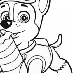 Excellent Paw Patrol Merry Christmas Coloring Page Tablet