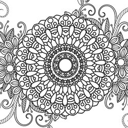 Terrific Mandala Coloring Pages