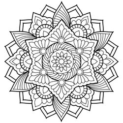 Swell Best Mandala Printable Ideas On Colouring Pages Coloring Adults Adult Para Android Windows Phone