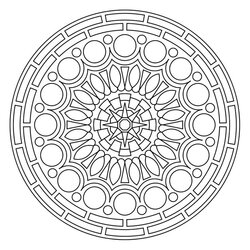 Capital Best Images About Coloring Mandalas On Mandala Pages Printable Print Popular Free