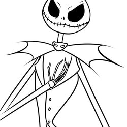 The Highest Quality Nightmare Before Christmas Jack And Sally Coloring Page Printable