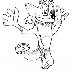Superlative Crash Coloring Pages Best For Kids Jumping Page