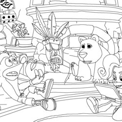 Fantastic Crash Coloring Page By On Token