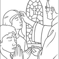 Matchless Ash Wednesday Printable Coloring Pages Templates Page