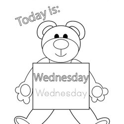 Today Is Wednesday Coloring Page Twisty Noodle Tracing Cursive
