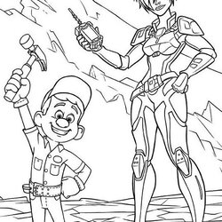 Splendid Top Wreck It Ralph Coloring Pages For Your Little Ones Cartoon Sheets