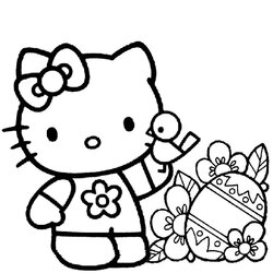 Perfect Free Printable Hello Kitty Coloring Pages For Kids Colouring Color Print Girls Book Easter Cute Games
