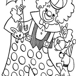 Very Good Clown Coloring Pages To Download And Print For Free Carnival Circus Color Animal Kids Popcorn Happy
