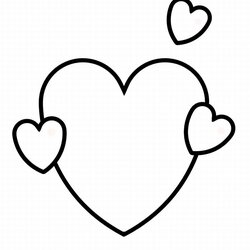 Great Hearts Day Coloring Child Valentine Heart Pages Valentines Email Twitter