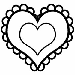 Free Printable Heart Coloring Pages For Kids Color