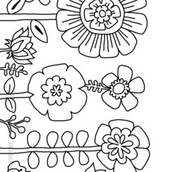 Preeminent Plant Coloring Page Home Plants Pages Flower Printable Flowers Strawberry Kids Color Planting