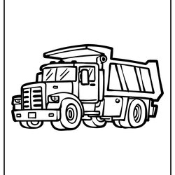 Free Printable Truck Coloring Pages For Kids Trucks