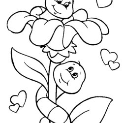 Perfect Free Valentines Coloring Pages