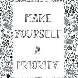 Smashing Best Printable Inspirational Quote Coloring Pages World Of Relaxed Page