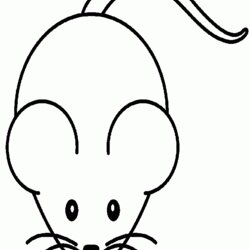 Mouse Coloring Pages Part Print