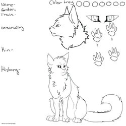 Admirable Warrior Cat Coloring Pages To Print At Free Cats Warriors Color Printable