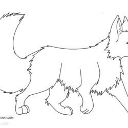 Warrior Cats Coloring Pages Big Tail Free Printable Kids Color Print Adults Friends Then