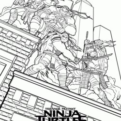 Classic Ninja Turtle Coloring Pages Home Turtles Teenage Mutant Sheet Color Kids Giveaway Popular