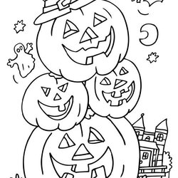 Tremendous Free Printable Halloween Coloring Pages For Kids Color Print Adults Children Colouring Colour Kid