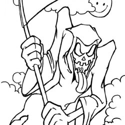 Wizard Free Printable Halloween Coloring Pages For Kids