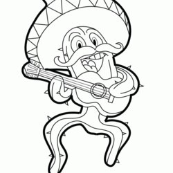Mexican Coloring Pages For Kids Home