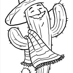 High Quality Free Coloring Pages Mexican Kids