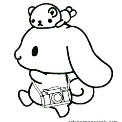 Sterling Hello Kitty Coloring Pages