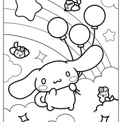 Very Good Coloring Pages Free Holding Balloons In The Clouds