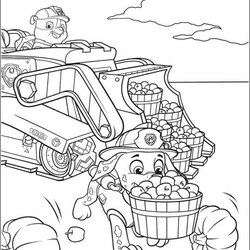 Matchless Paw Patrol Coloring Pages Free Printable Color Kids Recommended