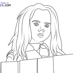 Superior Coloring Pages Megan