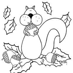 Autumn Scene Drawing At Free Download Coloring Pages Sheets