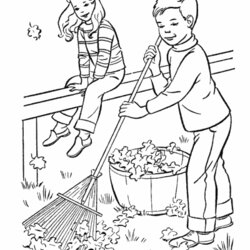 Marvelous Autumn Or Fall Coloring Pages Sheets And Pictures Printable Color