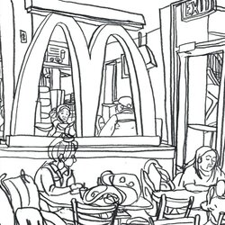 Very Good Coloring Pages At Free Printable Restaurant Color