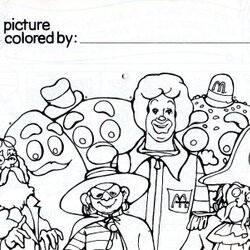 Superior Coloring Pages At Free Printable Ronald Unbelievable Color Samson